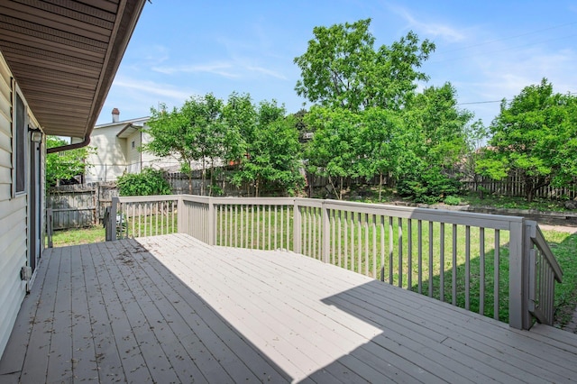 2125 White Bear Ave N, Maplewood, MN 55109 - view of wooden deck
