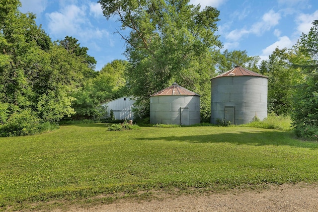 37875 600th Ave, Eden Valley, MN 55329 - view of grassy yard featuring an outbuilding