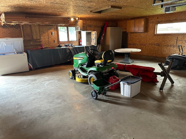 70 Lakeview Dr, Slayton, MN 56172 - garage with a garage door opener