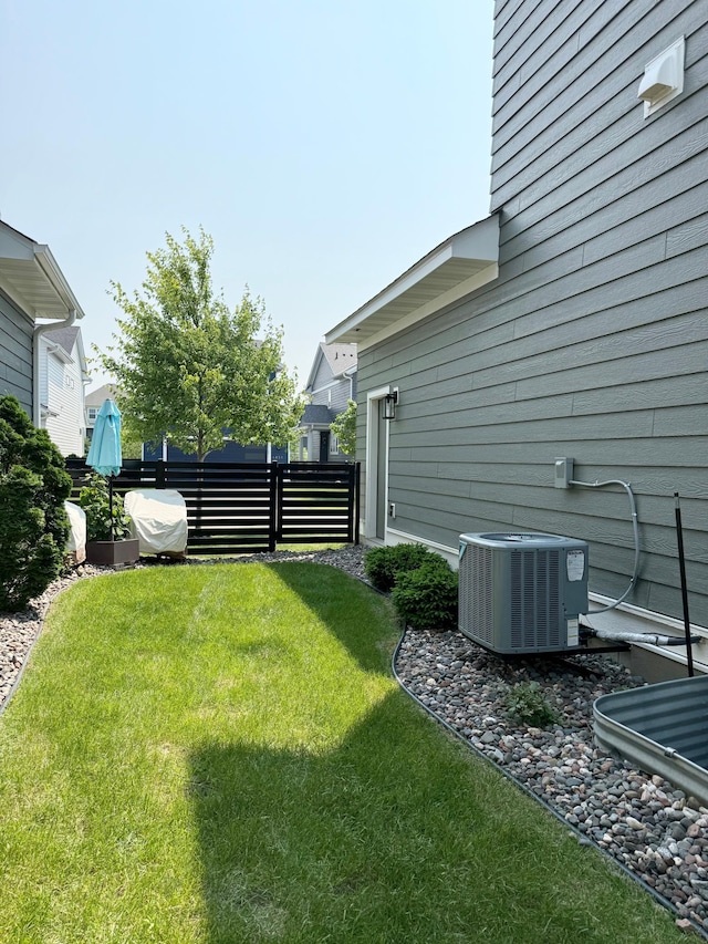 4848 161st St W, Lakeville, MN 55044 - view of yard featuring central air condition unit