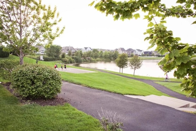 4848 161st St W, Lakeville, MN 55044 - view of home's community featuring a water view, a lawn, and a residential view