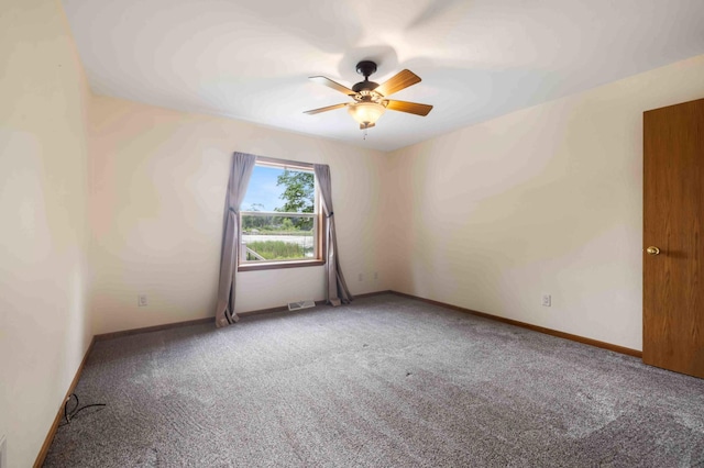 505 Superior Ave, Crosby, MN 56441 - unfurnished room with carpet flooring and ceiling fan