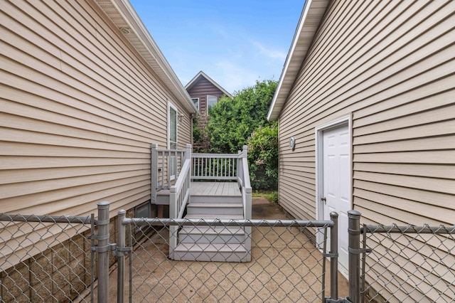 505 Superior Ave, Crosby, MN 56441 - view of patio / terrace with a gate and a deck
