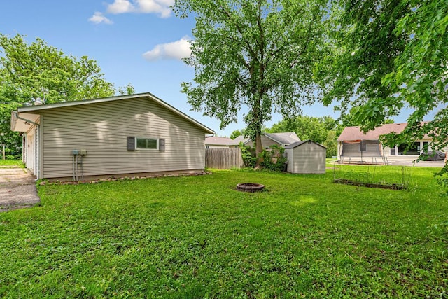 912 State St N, Waseca, MN 56093 - view of yard with a fire pit