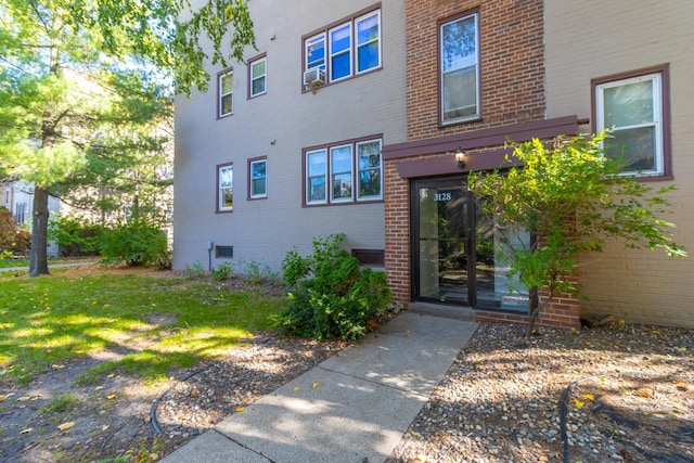 3128 Bde Maka Ska Blvd Unit 415, Minneapolis, MN 55416 - property entrance featuring brick siding