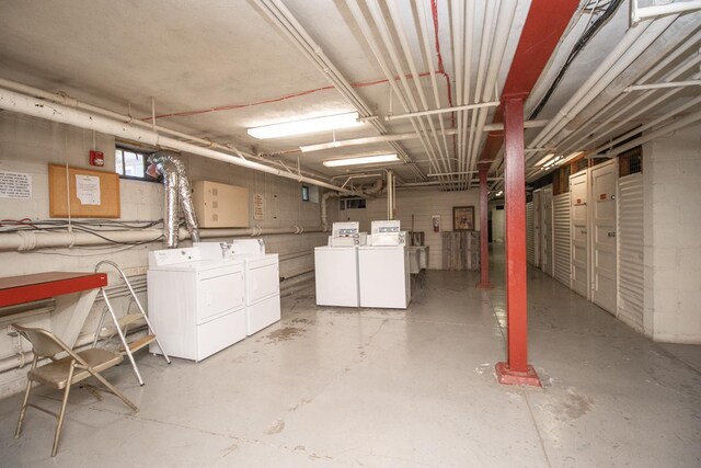 3128 Bde Maka Ska Blvd Unit 415, Minneapolis, MN 55416 - below grade area with washing machine and dryer
