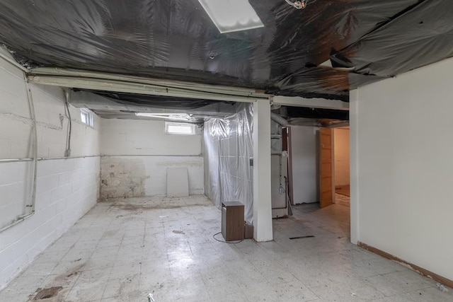 509 8th Ave SE, Waseca, MN 56093 - below grade area featuring tile patterned floors