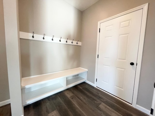 4818 163rd St N, Hugo, MN 55038 - mudroom with dark wood-style floors and baseboards