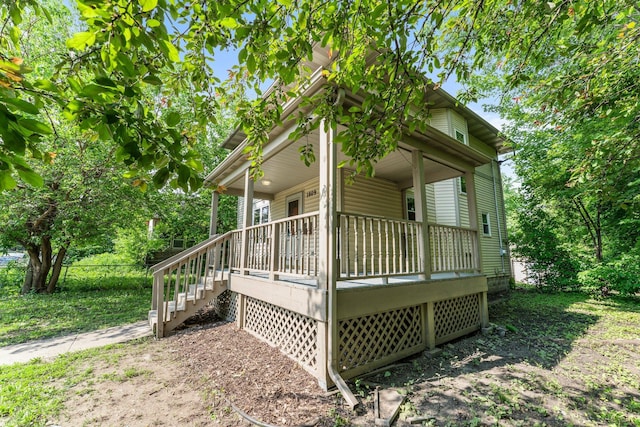 1809 Penn Ave N, Minneapolis, MN 55411 - view of home's exterior with covered porch