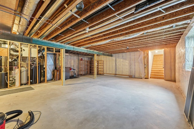7482 250th St, New Market Twp, MN 55020 - unfinished basement with stairs