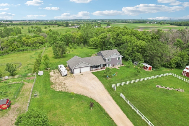 7482 250th St, New Market Twp, MN 55020 - overview of rural landscape