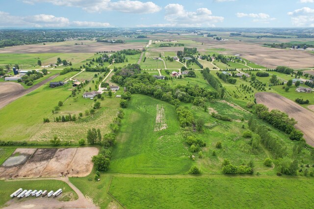 7482 250th St, New Market Twp, MN 55020 - aerial view of property's location featuring rural landscape