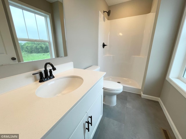 16290 Fairoaks Ave N, Hugo, MN 55038 - bathroom featuring vanity and a shower