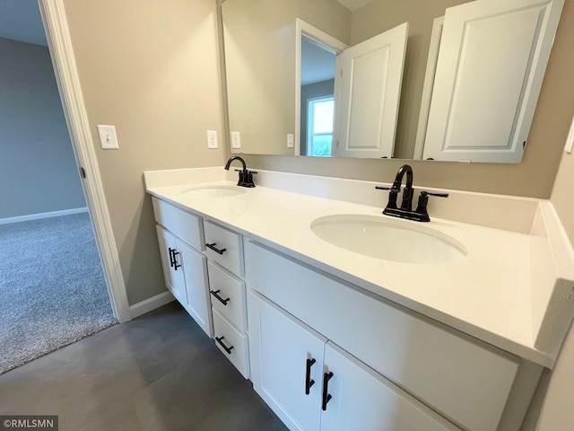 16290 Fairoaks Ave N, Hugo, MN 55038 - full bath with double vanity and baseboards