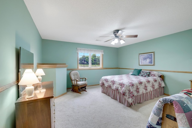 10777 181st Cir NW, Elk River, MN 55330 - bedroom featuring carpet floors and a ceiling fan