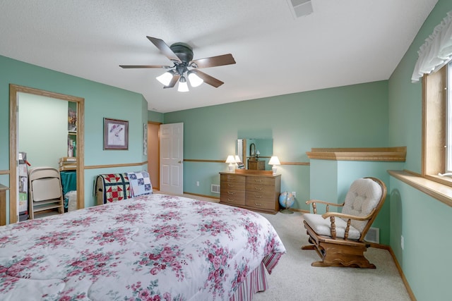 10777 181st Cir NW, Elk River, MN 55330 - bedroom featuring carpet floors and ceiling fan