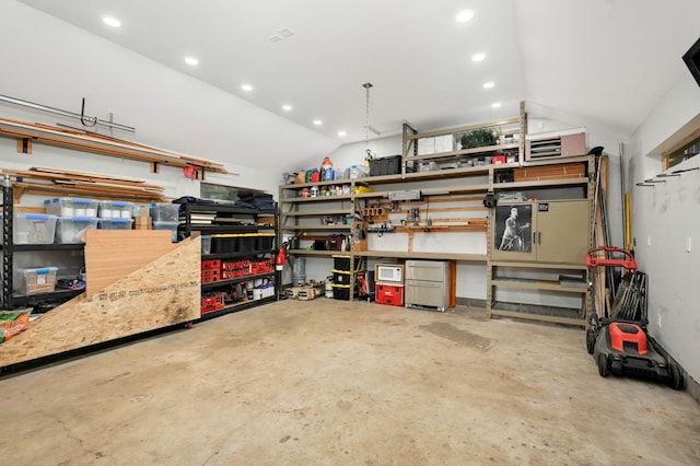 2916 26th St, Minneapolis, MN 55406 - garage with recessed lighting
