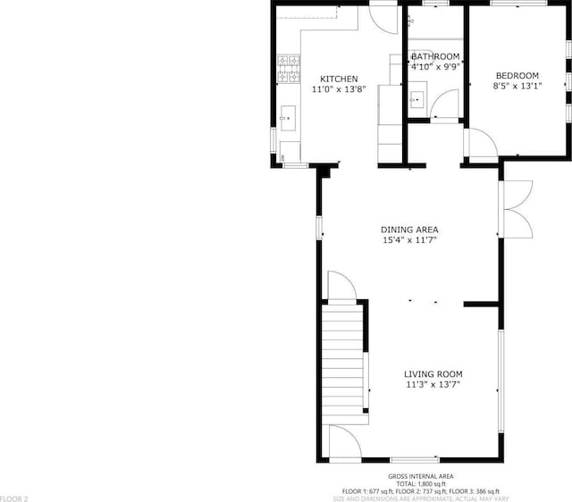 2916 26th St, Minneapolis, MN 55406 - view of room layout