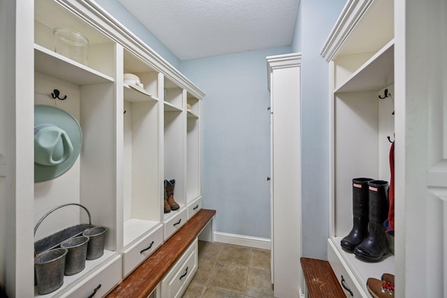 1755 Chateau Way, Minnetrista, MN 55359 - mudroom with a textured ceiling and light tile patterned floors