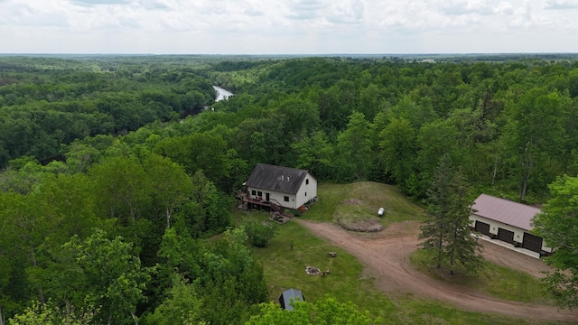 43190 Government Rd, Hinckley, MN 55037 - view from above of property featuring a forest