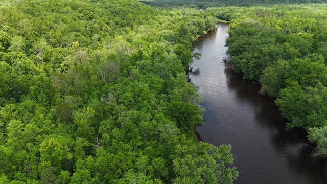 43190 Government Rd, Hinckley, MN 55037 - bird's eye view of a nearby body of water and a heavily wooded area