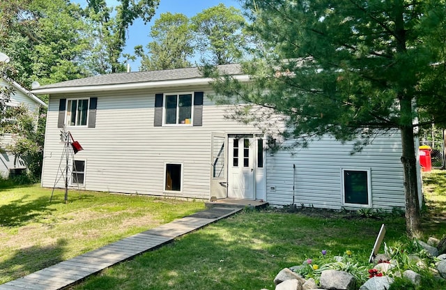 30400 Spruce Dr, Breezy Point, MN 56472 - back of property with a lawn