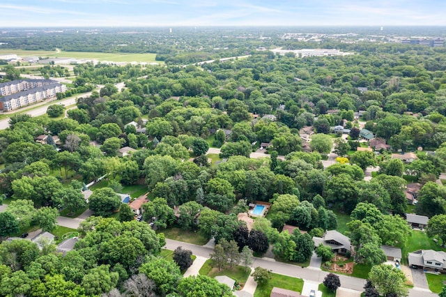 8409 Knollwood Dr, Mounds View, MN 55112 - drone / aerial view of a tree filled landscape