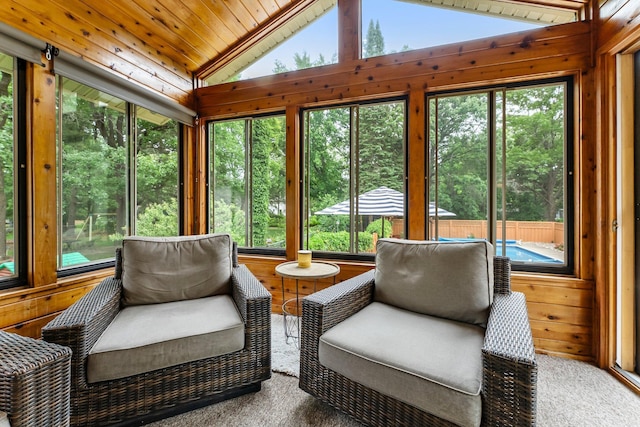 8409 Knollwood Dr, Mounds View, MN 55112 - sunroom / solarium with vaulted ceiling