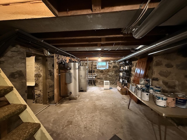 78994 160th St, Sacred Heart, MN 56285 - below grade area with water heater