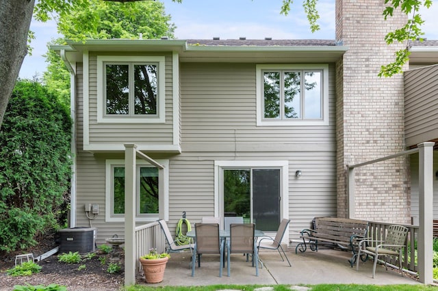 4540 Niagara Ln N, Plymouth, MN 55446 - rear view of property featuring a patio