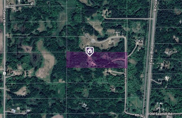 44416 Georgia Ave, Harris, MN 55032 - aerial map of property and surrounding area