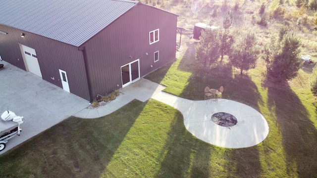29437 141st Ave, Lanesburgh Twp, MN 56071 - aerial view of property and surrounding area