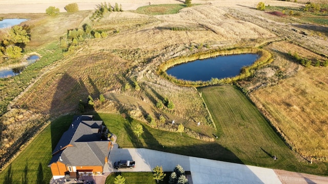 29437 141st Ave, Lanesburgh Twp, MN 56071 - aerial view of property's location featuring a large body of water and rural landscape