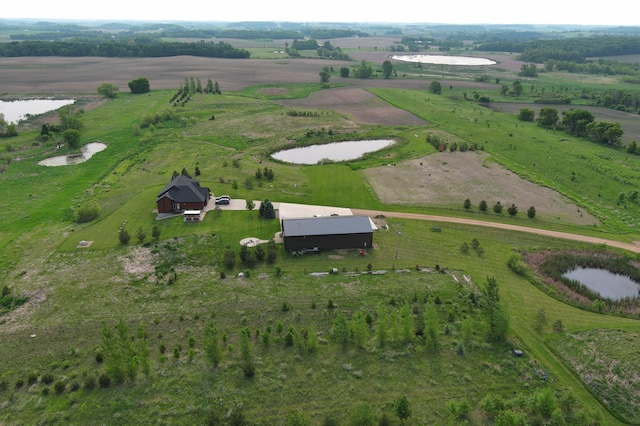 29437 141st Ave, Lanesburgh Twp, MN 56071 - aerial view of property and surrounding area featuring rural landscape and a nearby body of water