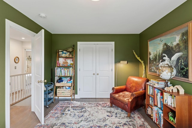2176 153rd Ave, Mora, MN 55051 - living area featuring wood finished floors and recessed lighting