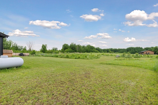 2176 153rd Ave, Mora, MN 55051 - view of green lawn with a view of countryside