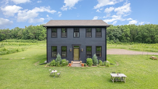 2176 153rd Ave, Mora, MN 55051 - colonial inspired home featuring a front lawn
