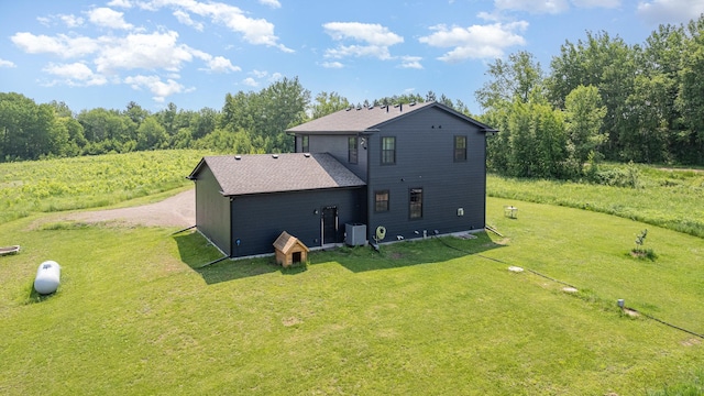2176 153rd Ave, Mora, MN 55051 - rear view of property with a yard