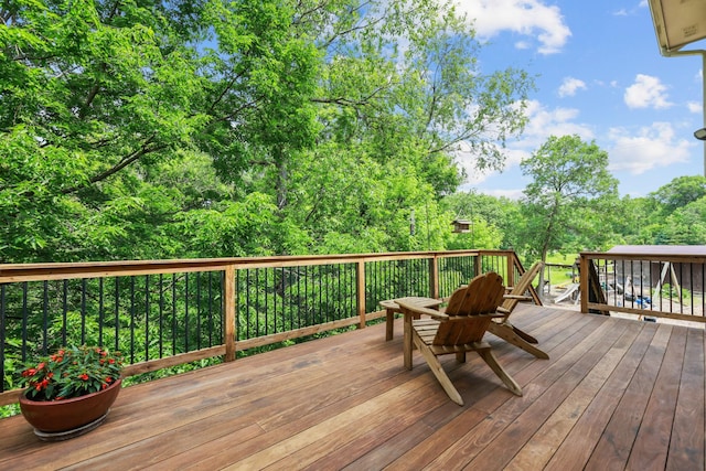 11960 Albavar Path, Inver Grove Heights, MN 55077 - view of wooden terrace