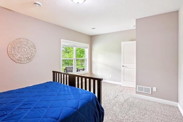 18482 Aubrie Ct, Eden Prairie, MN 55347 - bedroom featuring carpet flooring and a textured ceiling