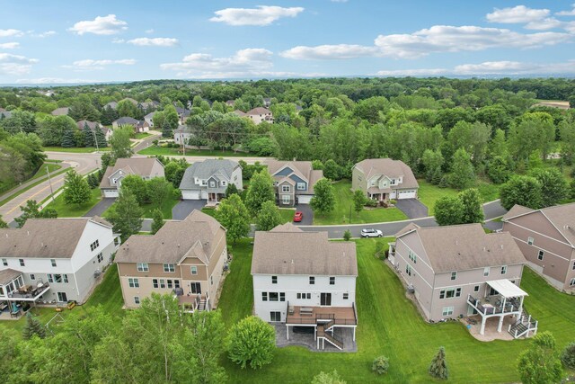 18482 Aubrie Ct, Eden Prairie, MN 55347 - aerial perspective of suburban area