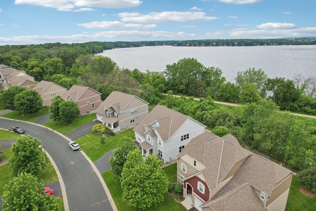 18482 Aubrie Ct, Eden Prairie, MN 55347 - aerial view of residential area featuring a large body of water