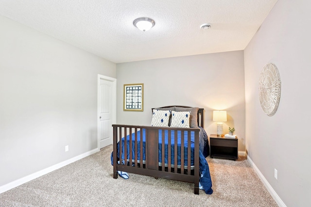 18482 Aubrie Ct, Eden Prairie, MN 55347 - carpeted bedroom featuring a textured ceiling and baseboards