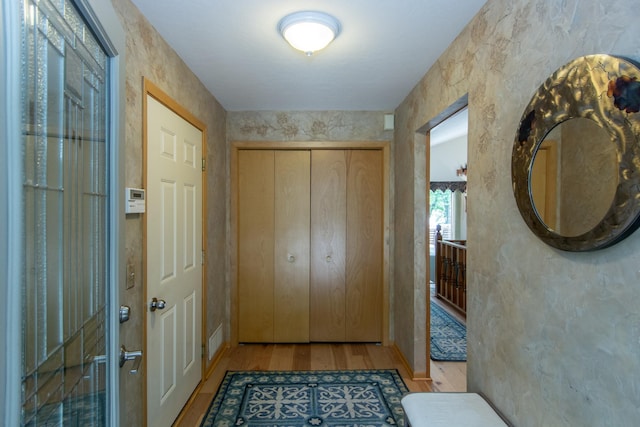 27488 Ridgewood Dr, Merrifield, MN 56465 - entrance foyer featuring wood finished floors