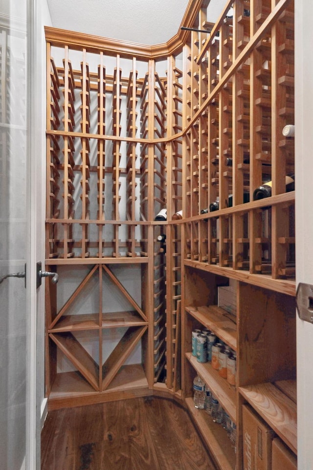 1501 June Ave S, Golden Valley, MN 55416 - wine room with wood finished floors