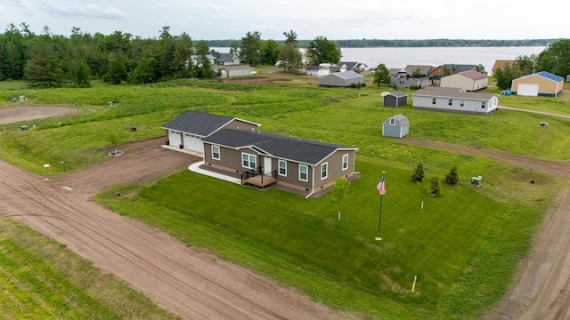 16536 Hook Cir, Pokegama Twp, MN 55030 - aerial view of property and surrounding area featuring a large body of water