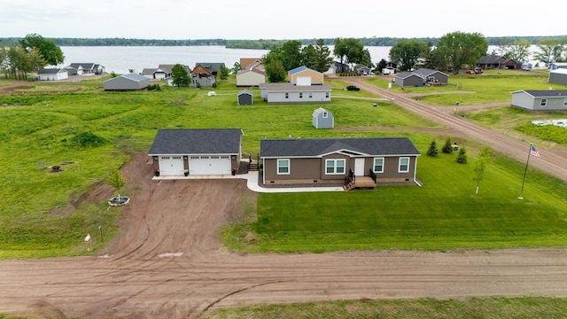 16536 Hook Cir, Pokegama Twp, MN 55030 - aerial view of residential area with a nearby body of water