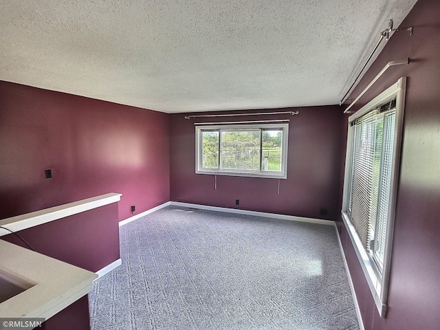 318 Alder Rd, Lynden Twp, MN 55382 - carpeted empty room featuring a textured ceiling and baseboards
