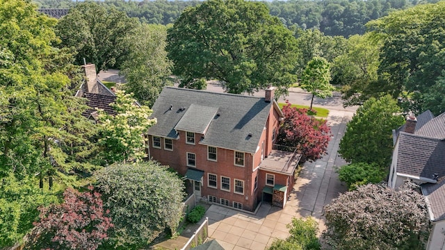 1913 River Pkwy, Minneapolis, MN 55414 - drone / aerial view of a heavily wooded area