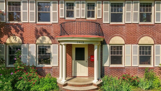 1913 River Pkwy, Minneapolis, MN 55414 - property entrance with brick siding